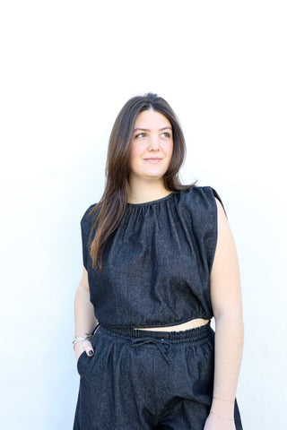Amanda Dress - Dijon Poplin