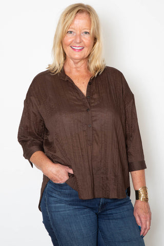 Amanda Dress - Dijon Poplin