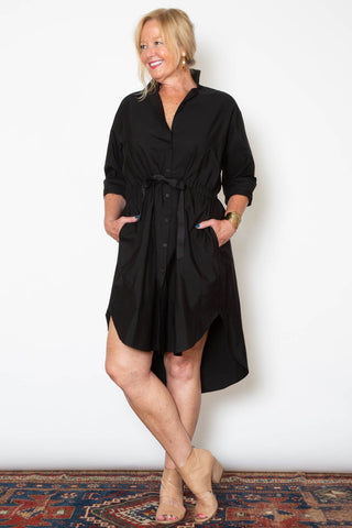 Aly Dress - Pale Pink Plaid