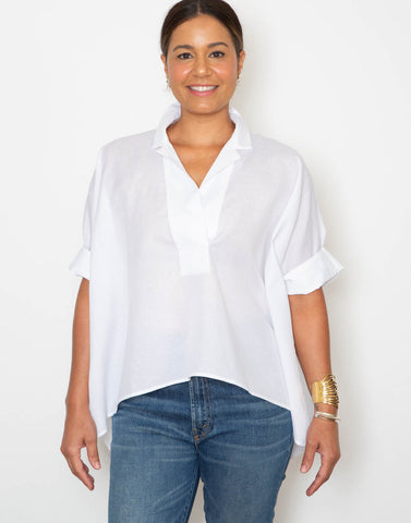 Isabel Top - Pink Plaid