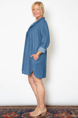 STACEY DRESS - Denim