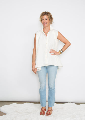 Isabel Top - Pink Plaid