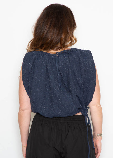 Rose Top - Speckled Blue