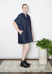Mary Dress - Indigo Denim