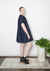 Mary Dress - Indigo Denim