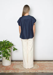 NINA TOP - Dark Denim