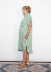 R Dress - Sage Tencel