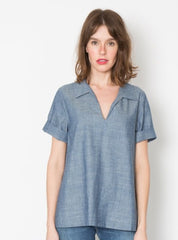 Rochelle Top - Chambray