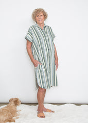 R Dress - Poolside Stripe