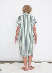 R Dress - Poolside Stripe