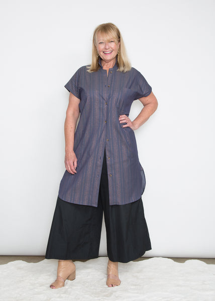 R Dress - Rose Gold Stripe