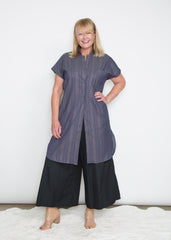 R Dress - Rose Gold Stripe