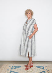 Jazmin - Taupe Stripe