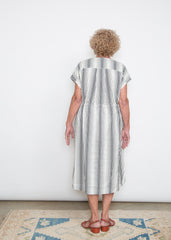 Jazmin - Taupe Stripe