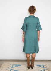 Leslie Dress - Emerald