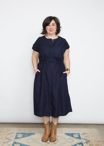 Jazmin Dress - Navy