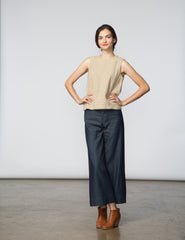 Kaya Top - Natural Woven