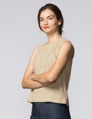 Kaya Top - Natural Woven